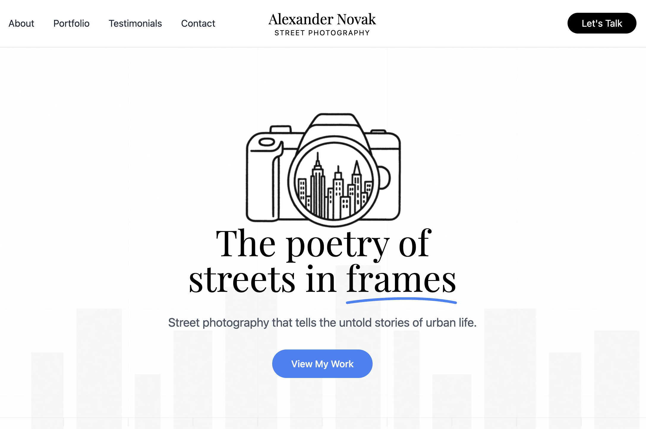 Urban Photography Portfolio